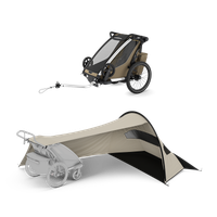 Thule Chariot Cross 2 + Thule sun and wind tarp