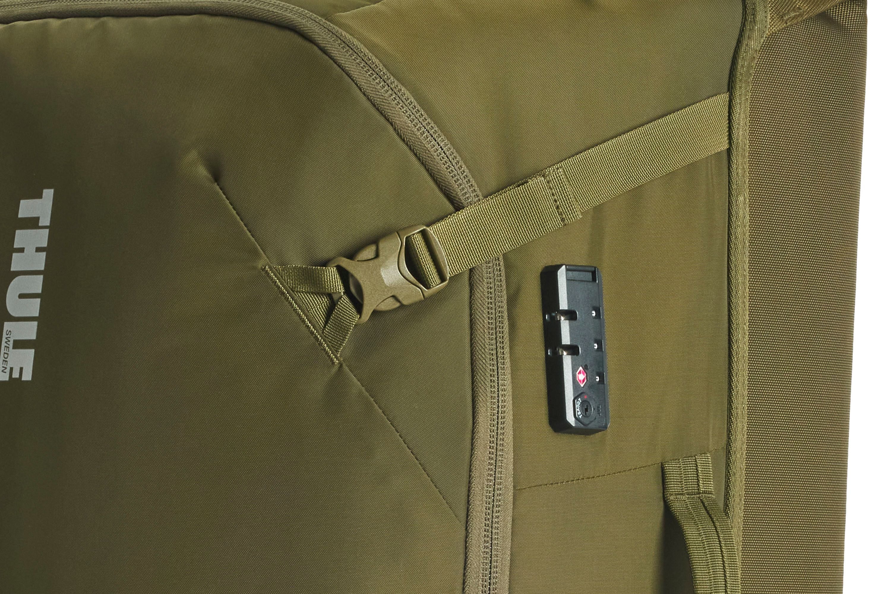Thule EnRoute wheeled duffel natural green