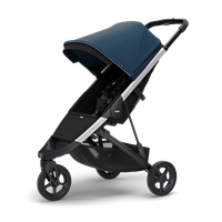 Thule Spring city stroller aluminium/majolica blue
