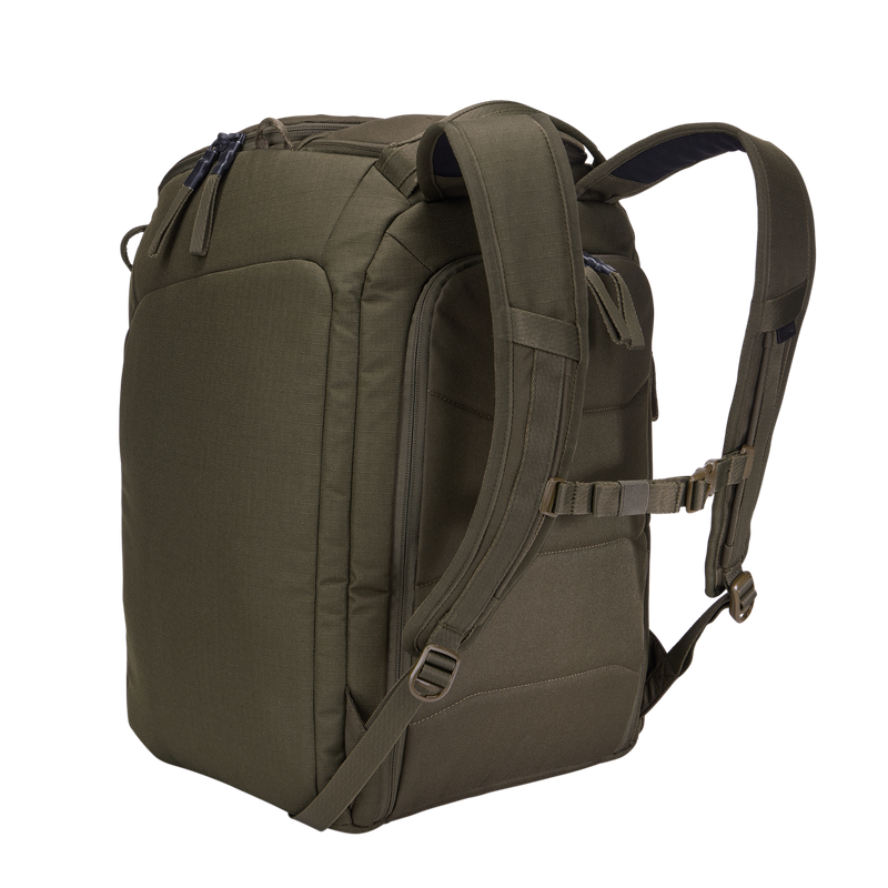 Thule RoundTrip ski boot backpack 45L deep khaki