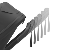 Thule Charm Feature - Adjustable handlebar (6 positions)