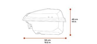 Thule Arcos M dimension tech spec image