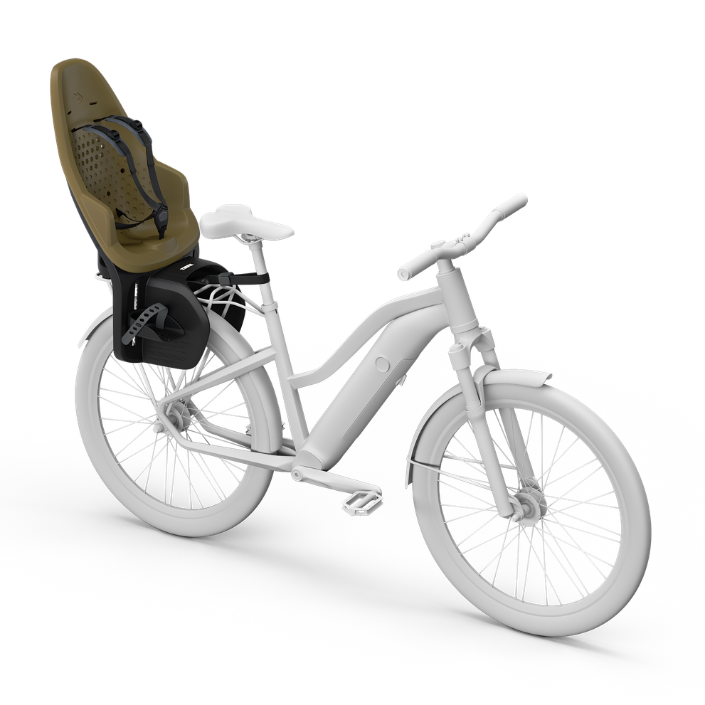 Thule Yepp 2 maxi child bike seat Nutria green