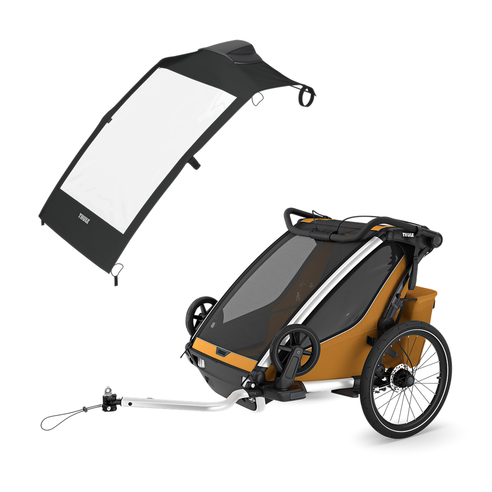 Thule Chariot Sport 2 double + Thule Chariot air purifier double