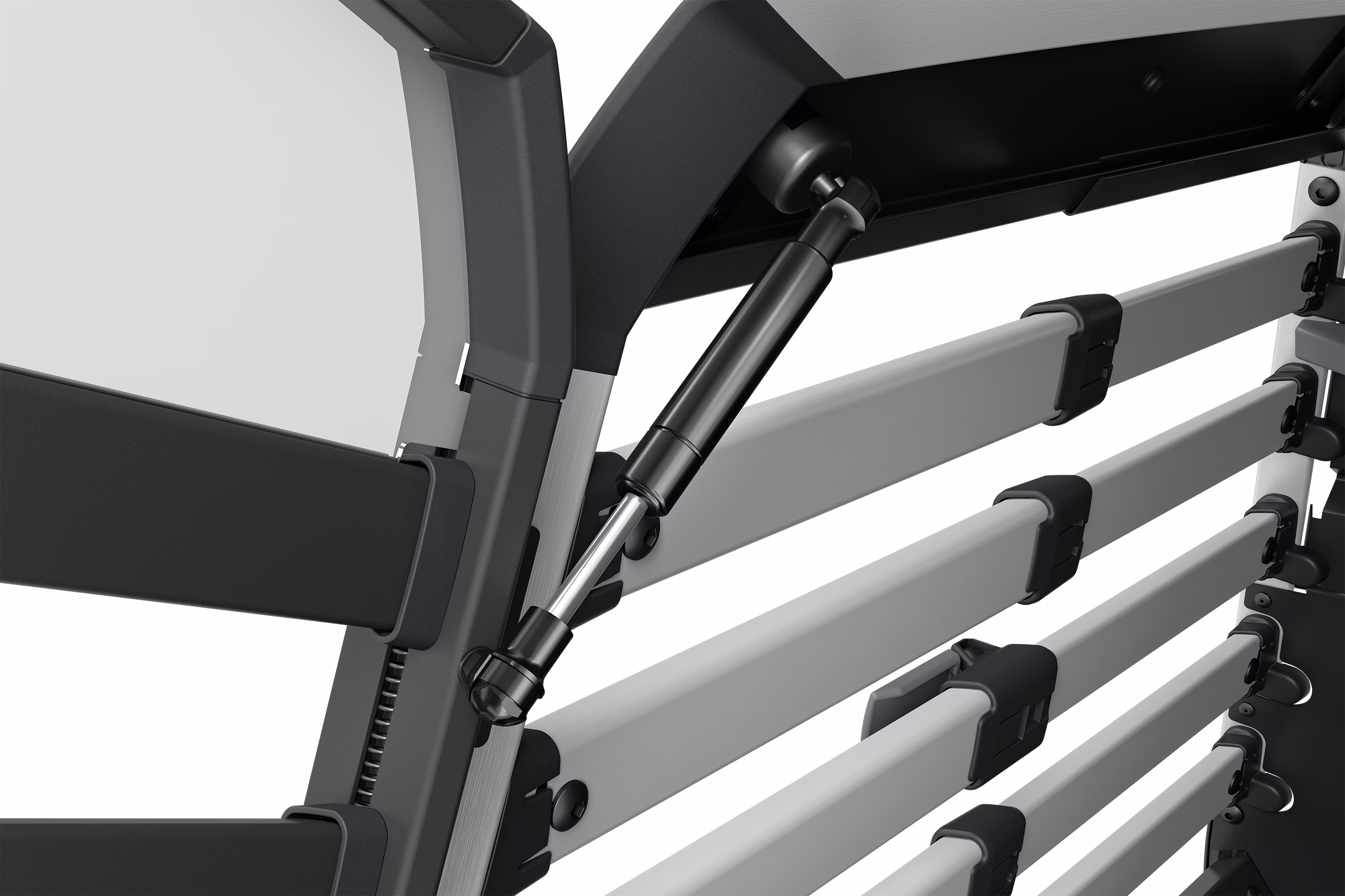 Thule Allax double - Feature: Soft, gas damped doors