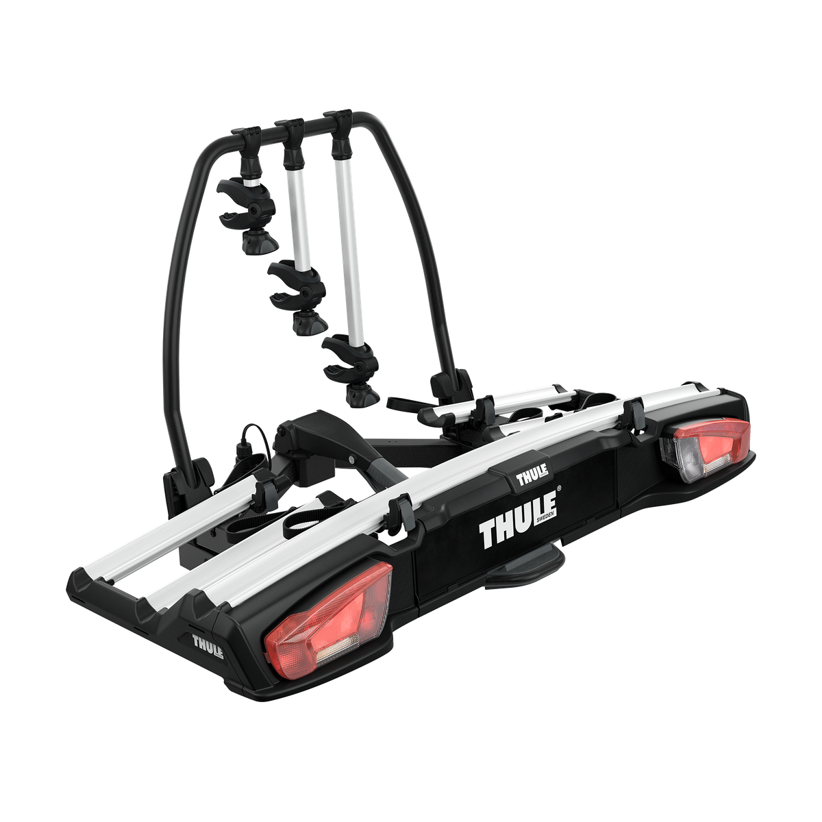 Thule VeloSpace XT 3-bike platform towbar bike rack black/aluminium