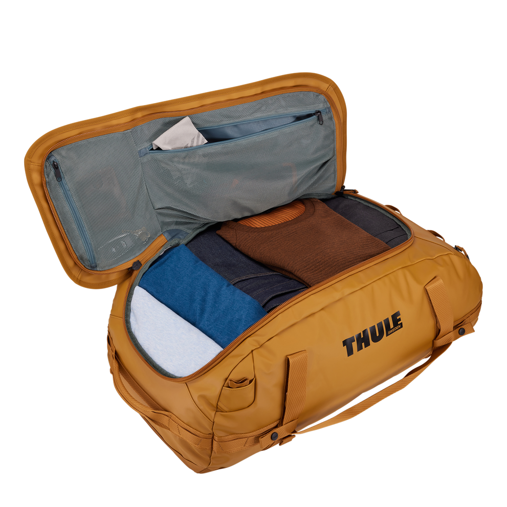 Thule Chasm 70L duffel bag Golden
