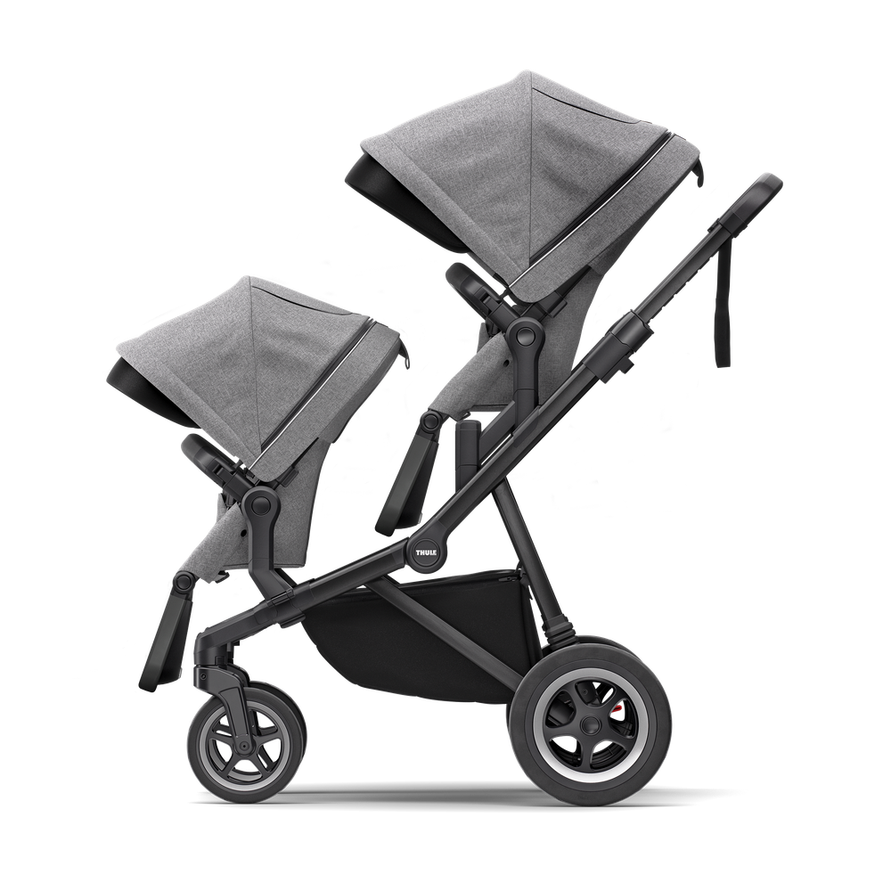 Thule Sleek city stroller gray melange on black