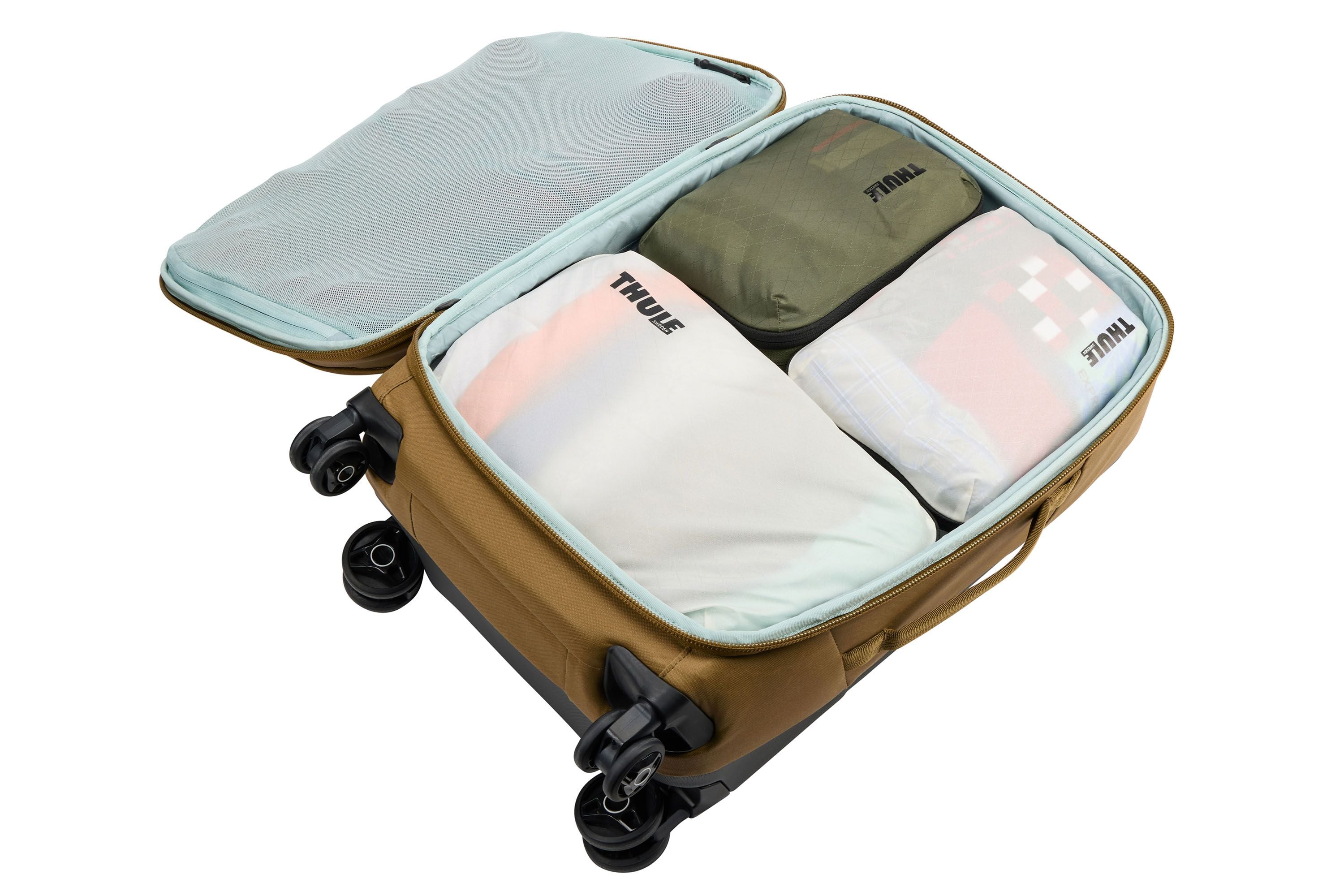 Thule compression packing cube small soft green