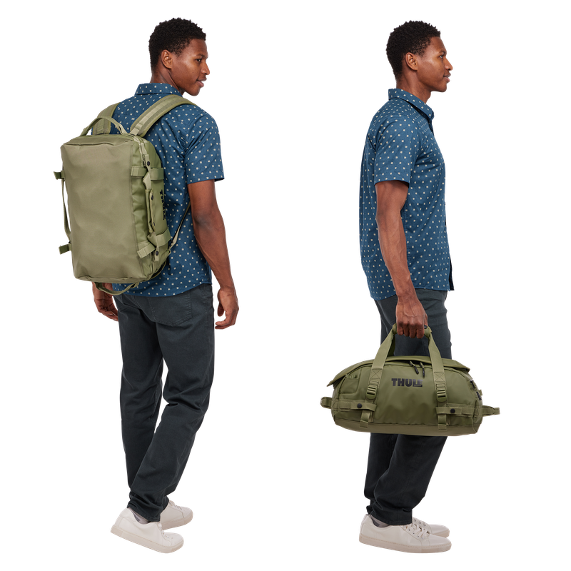 Thule Chasm 30L duffel bag olivine green