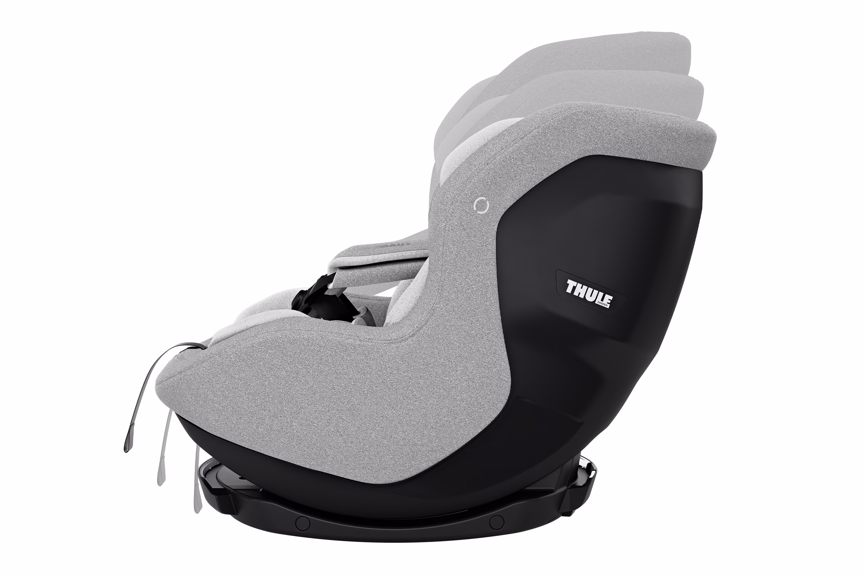 Thule Elm toddler car seat light gray feature