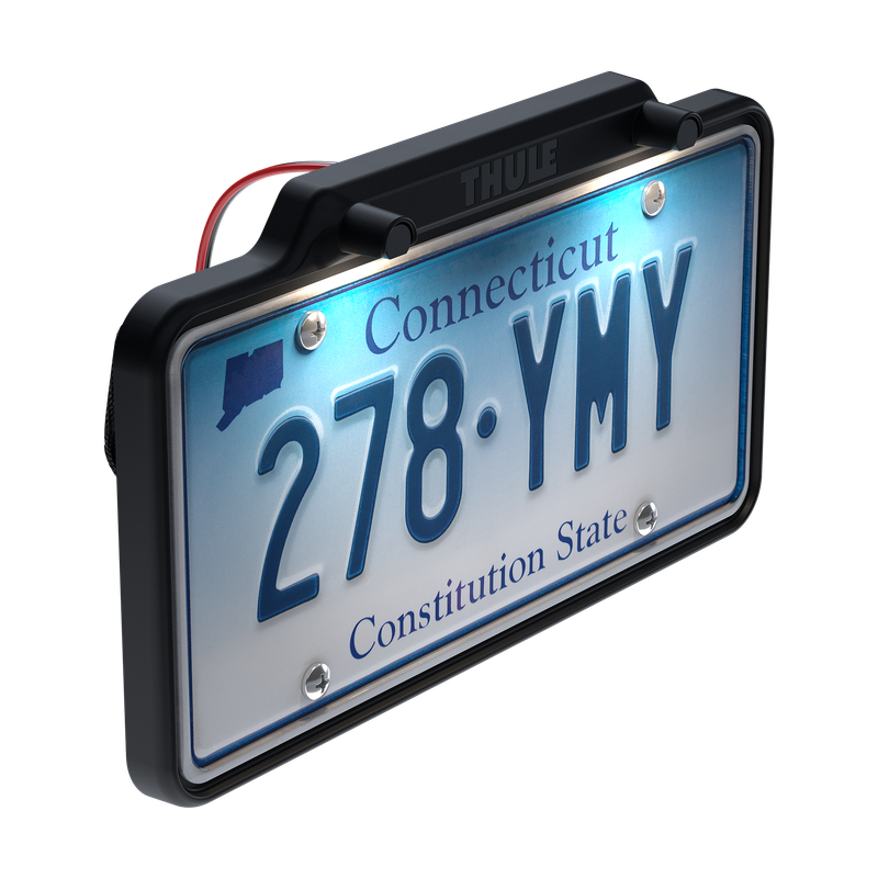 Thule License Plate Holder license plate holder black