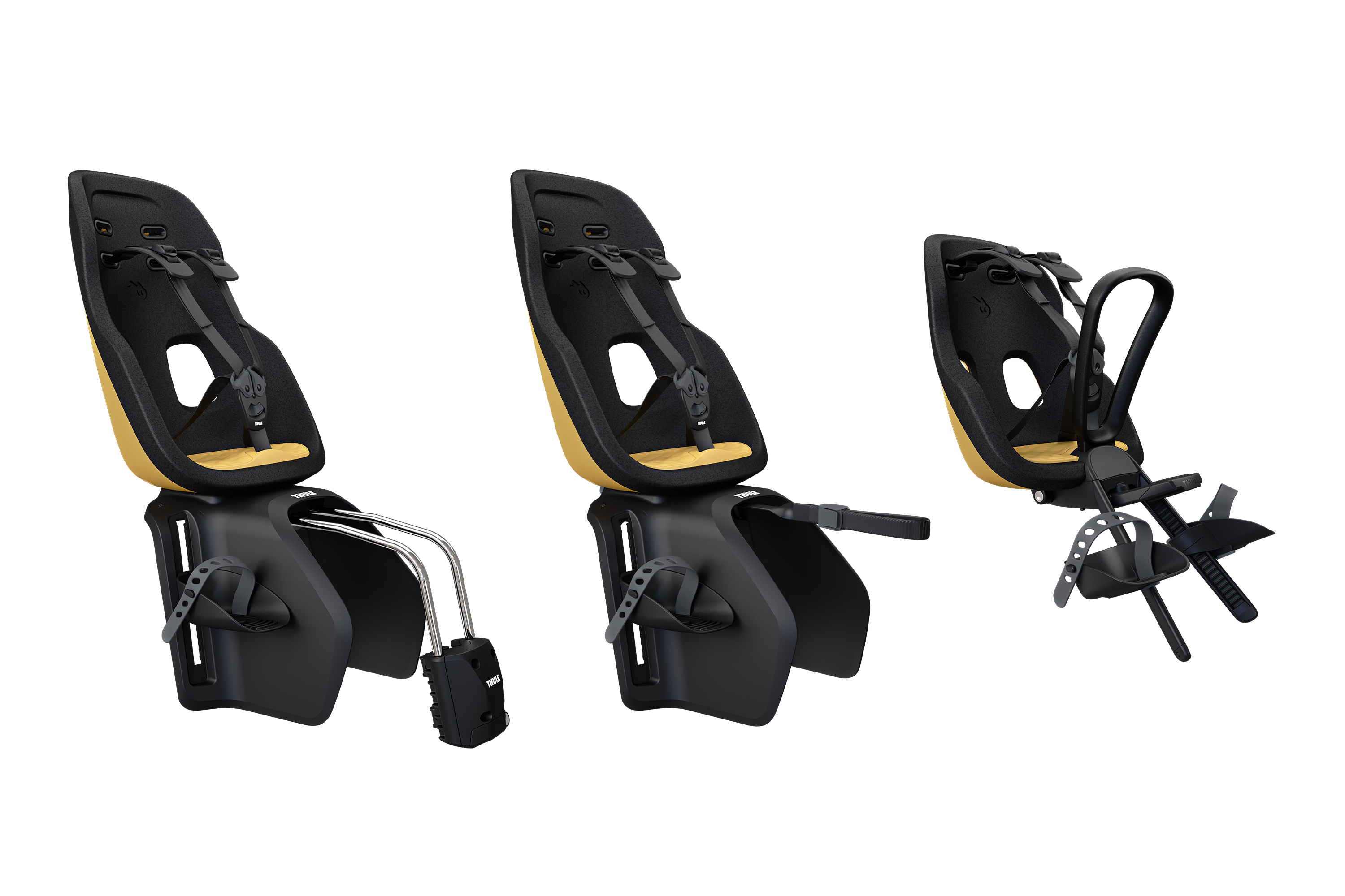 Thule Yepp Nexxt 2 child bike seat Burnished yellow