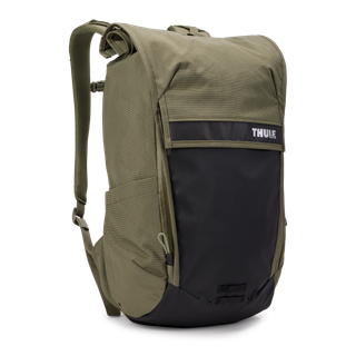 Thule Paramount bike commute backpack soft green 20L