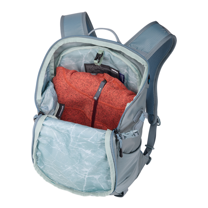 Thule AllTrail 18L daypack with rain cover Pond gray