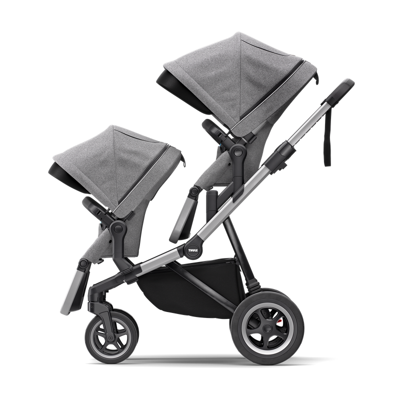 Thule Sleek city stroller aluminium/navy blue