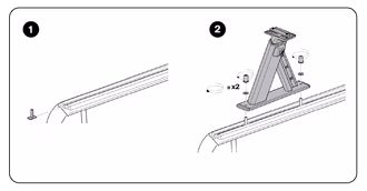 Thule Xscape kit Tech Spec image