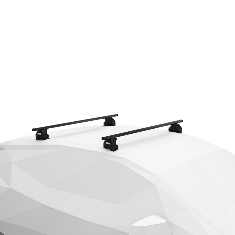Thule SquareBar Evo roof rack system black
