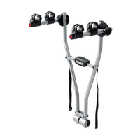 Thule Xpress 2-bike hanging towbar bike rack silver