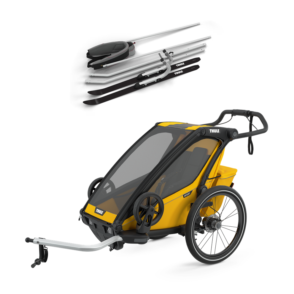 Thule Chariot Sport 1 + Thule Chariot Ski Kit