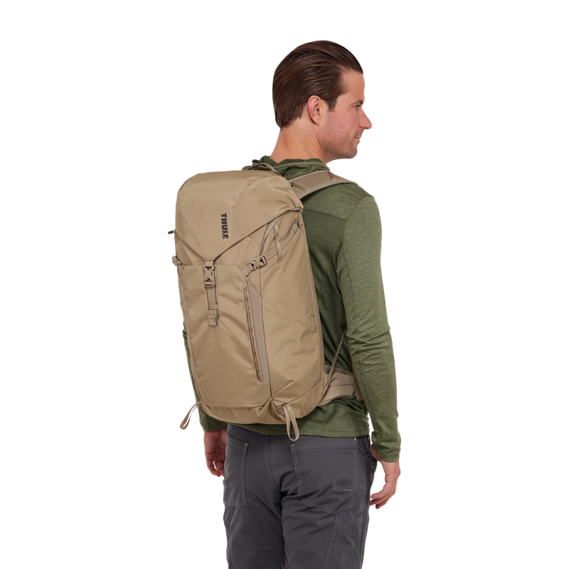 Thule AllTrail 25L daypack with rain cover Faded Khaki tan