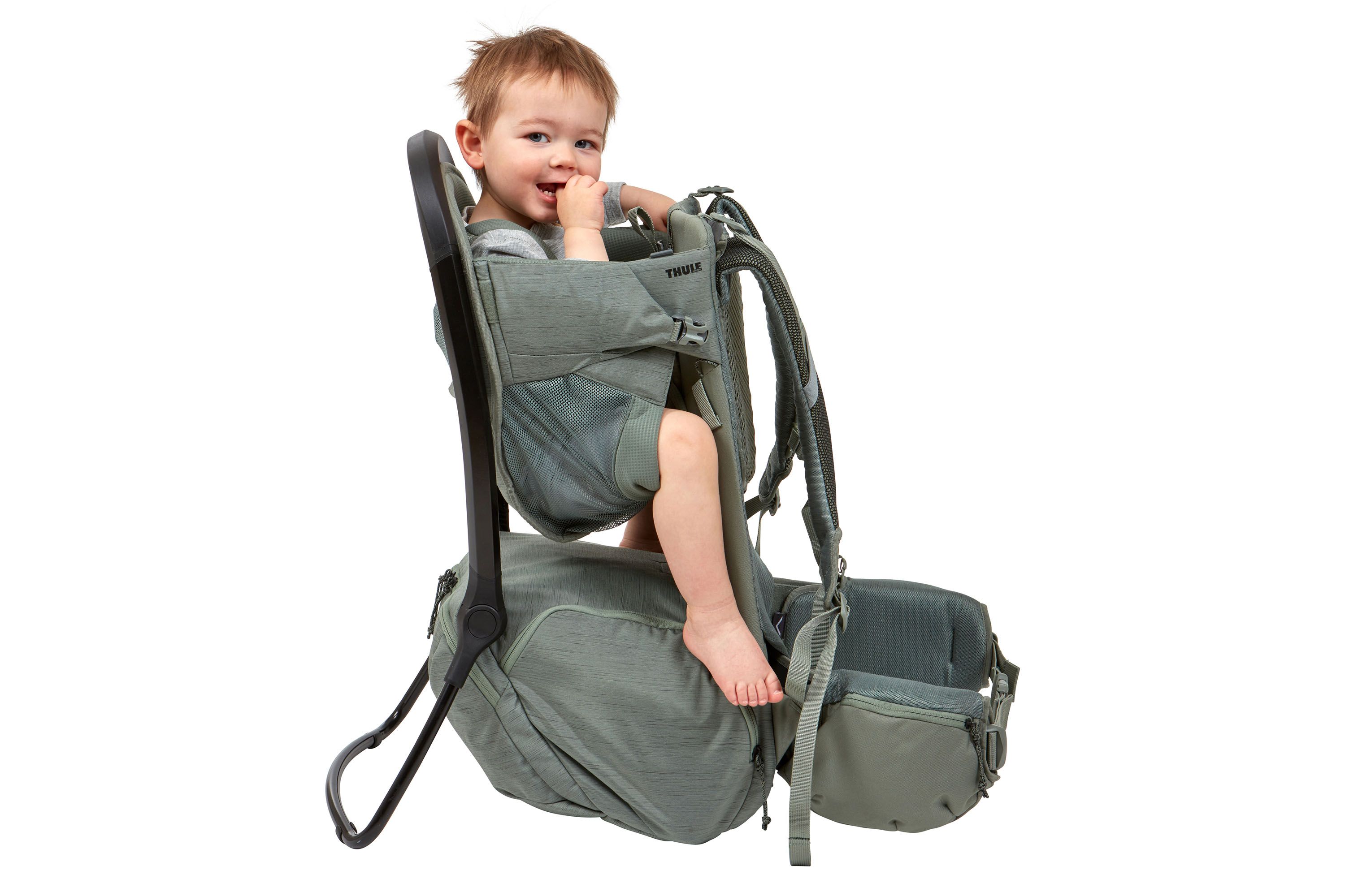 Thule Sapling Child Carrier ErgoRide child seat Agave