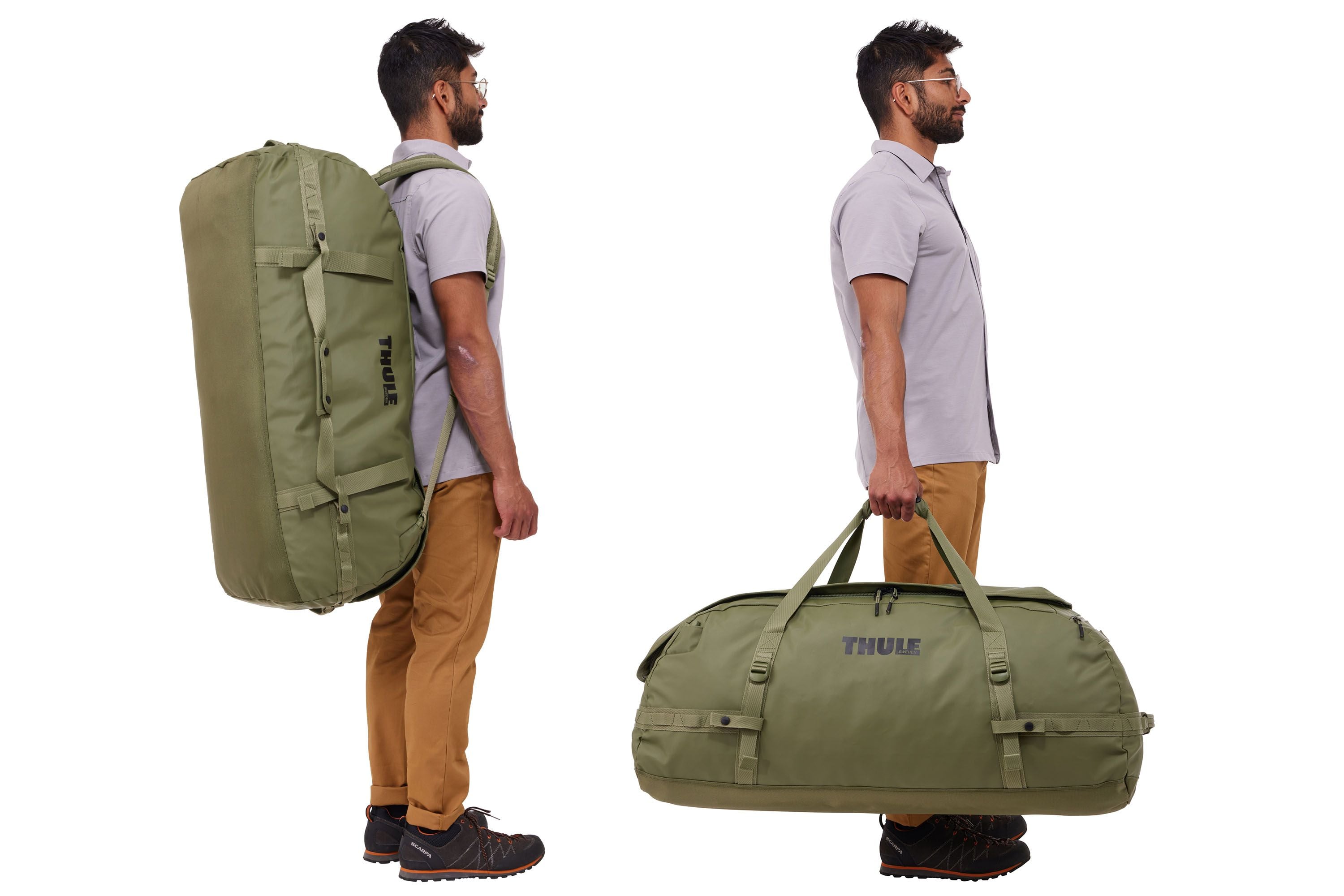 Thule Chasm duffel 130L olivine