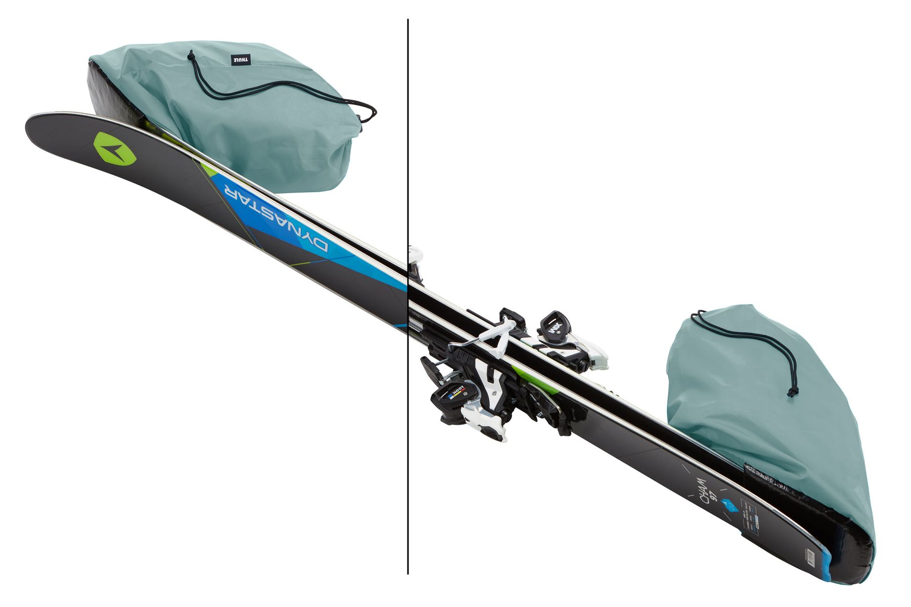 Thule Ski Bag Ski-Transporttasche Skicase Skisack Skitasche 192 cm 