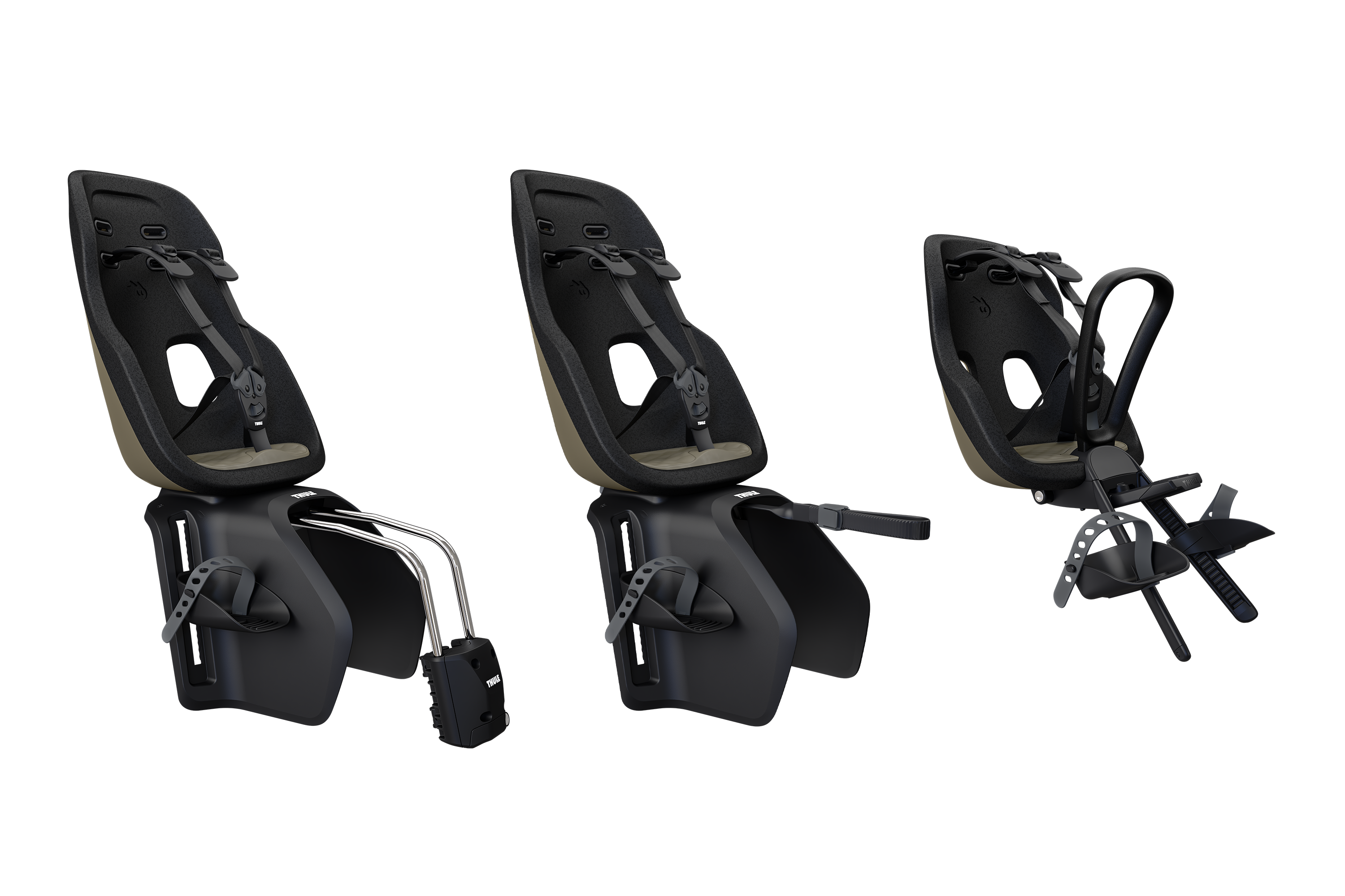 Thule Yepp Nexxt 2 child bike seat Deep khaki