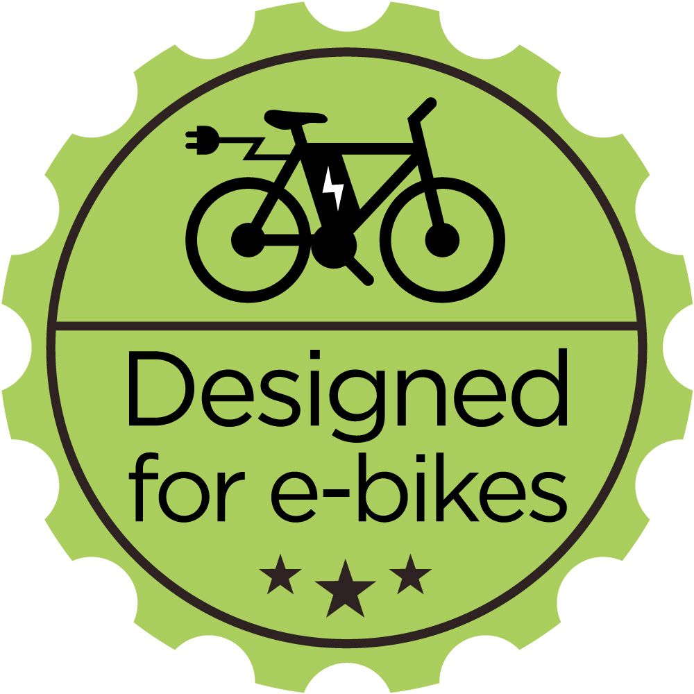 Designed for e-bikes logo