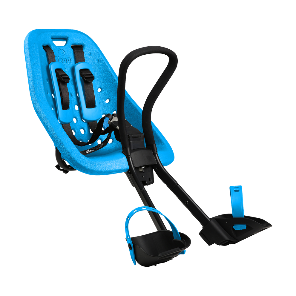 Thule Yepp Mini front mount child bike seat blue