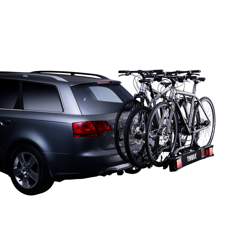 Thule RideOn 3-bike hanging towbar bike rack black/aluminium