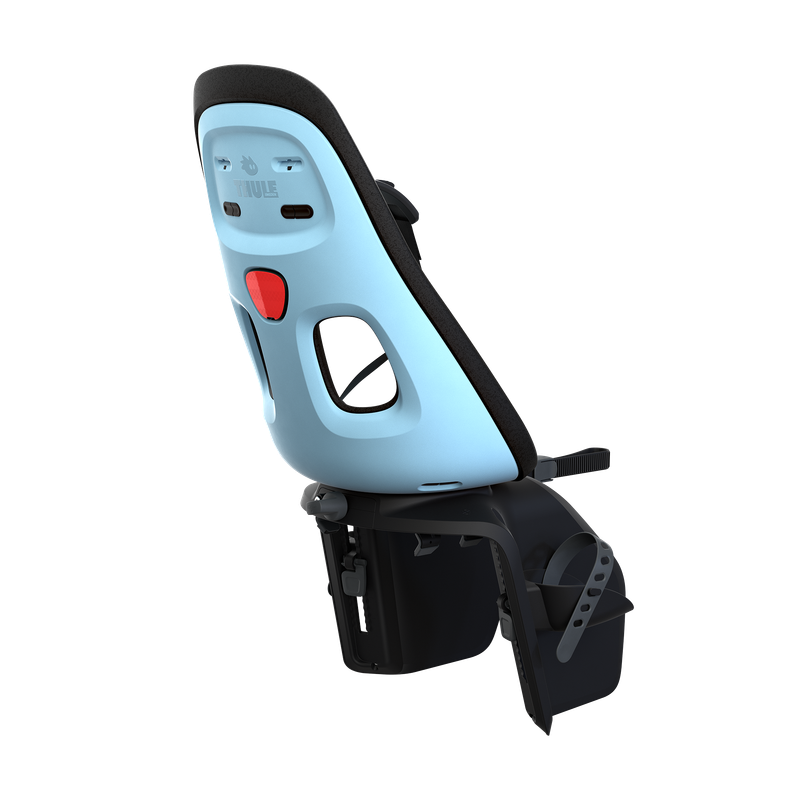 Thule Yepp Nexxt Maxi rack mount child bike seat aquamarine blue