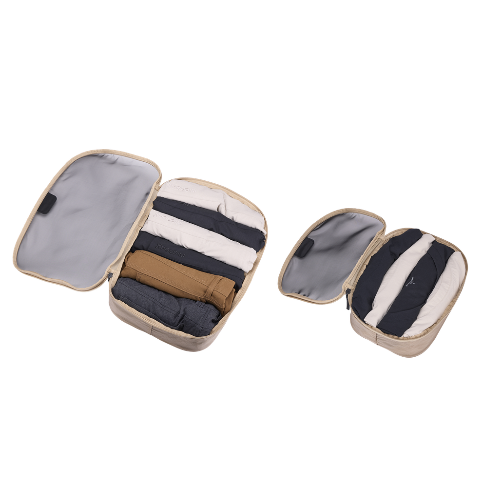 Thule packing cube set gentle beige