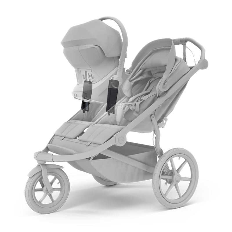 Thule Urban Glide 3 double double all-terrain stroller black
