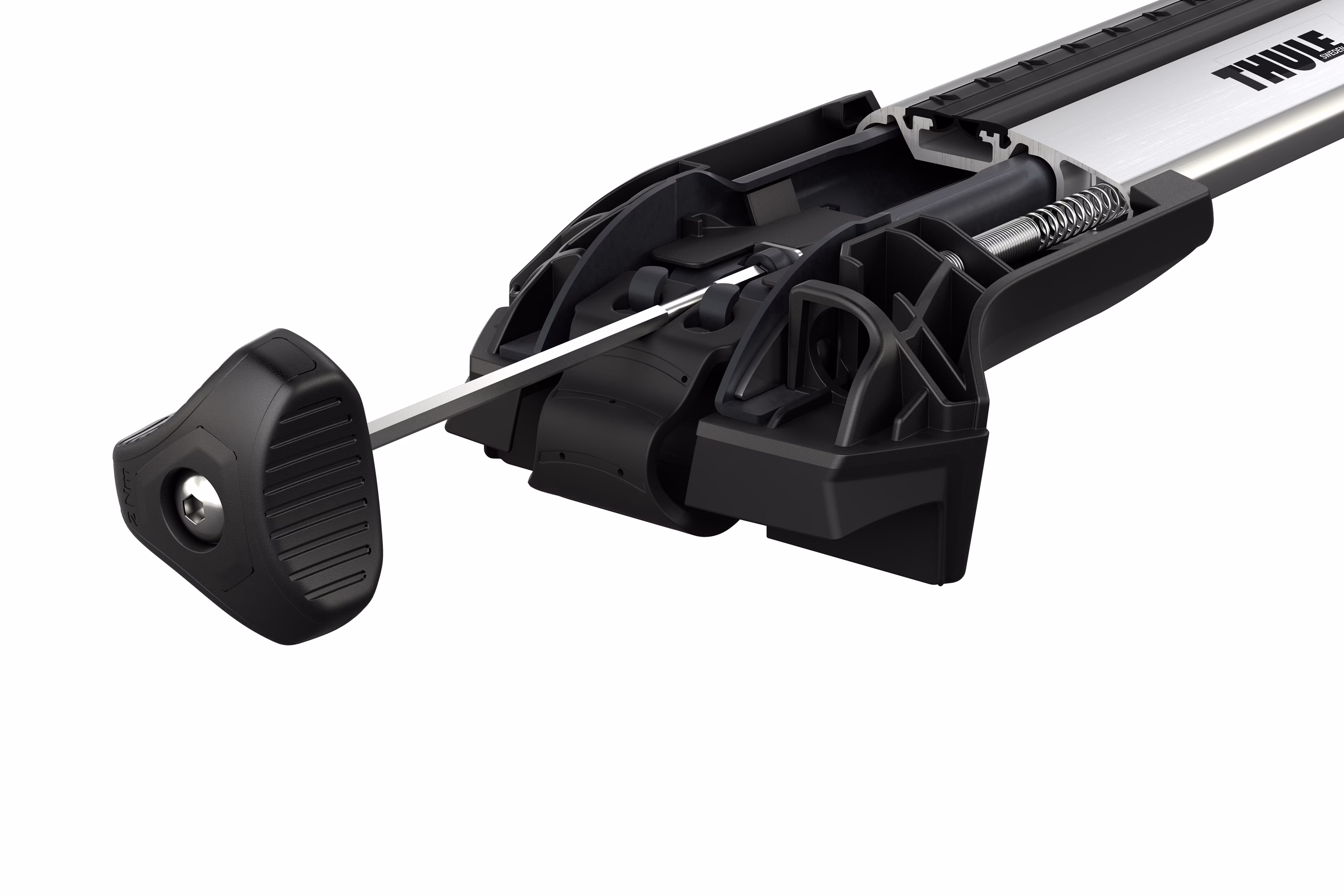 Thule Raised Rail Edge Aluminium - TorqueKey