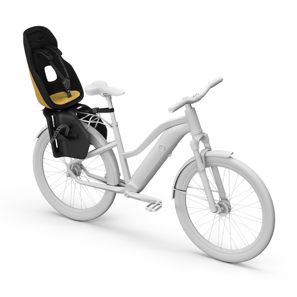 Thule Yepp Nexxt 2 maxi rack mount Burnished yellow