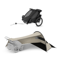 Thule Chariot Sport 2 + Thule sun and wind tarp
