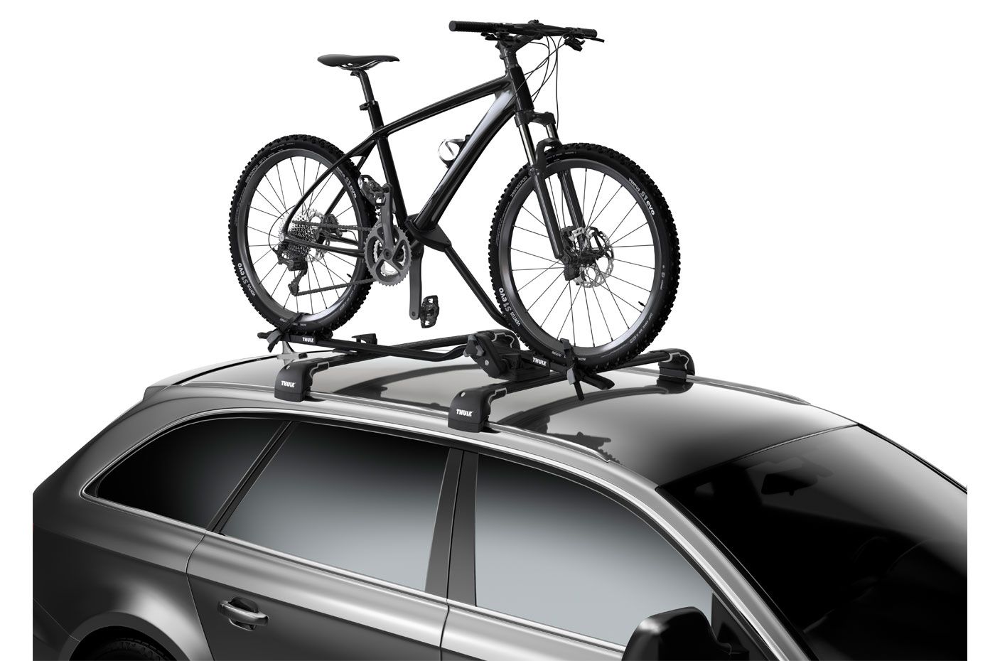 Thule ProRide 598 on car