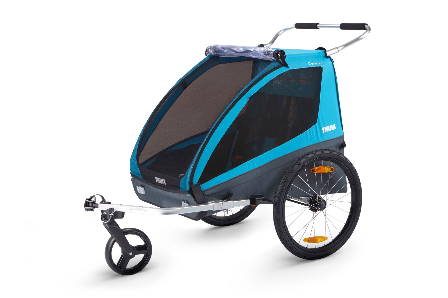 Thule Coaster XT 2-seat Bike Trailer Blue