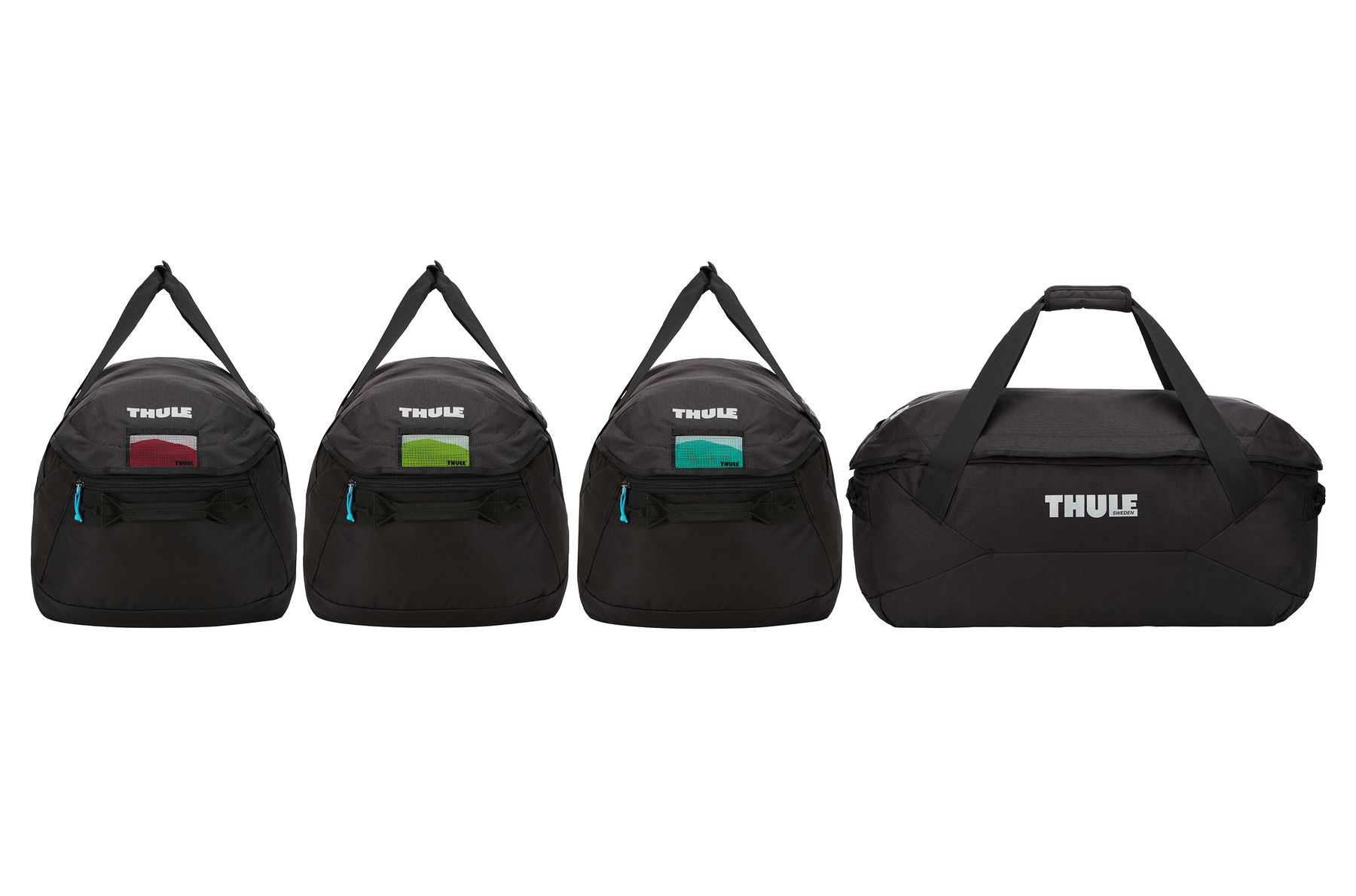Roof Box Cargo Carry Bags Thule 800603 Go Pack Set of 4 Holdall 