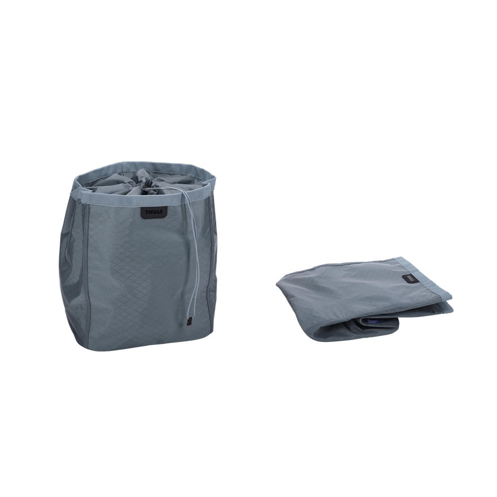 Thule packable laundry bag pond gray