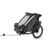 Thule Chariot Cross 2 single 1-seat multisport bike trailer dark slate