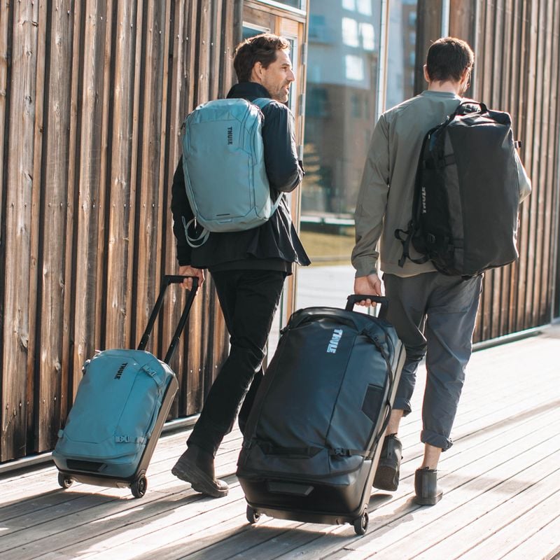 Thule Chasm check in wheeled duffel suitcase black