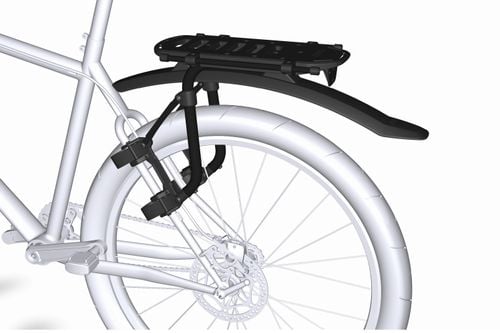 Thule tour rack fender black