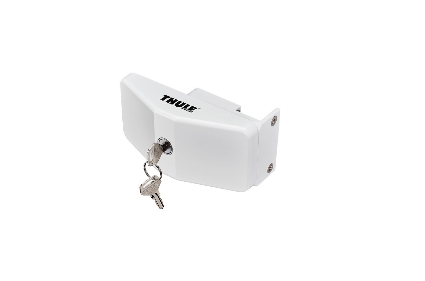 Thule Door Frame Lock with keys on - security for caravans and motorhomes