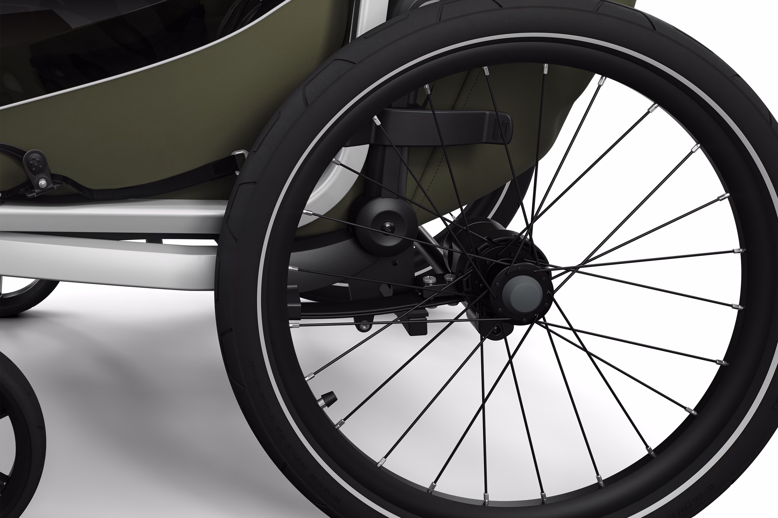 Thule Chariot Lite double feature: Compact fold