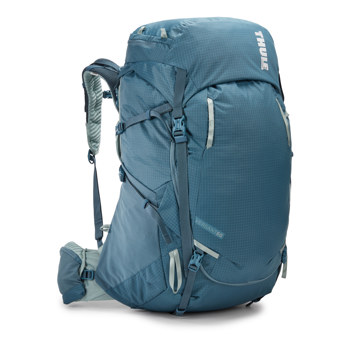 Thule Versant 60L women's backpacking pack aegean blue