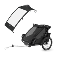 Thule Chariot Sport 2 double + Thule Chariot air purifier double