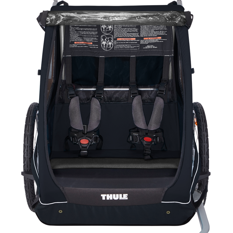 Thule Coaster XT 2-seat bike trailer black